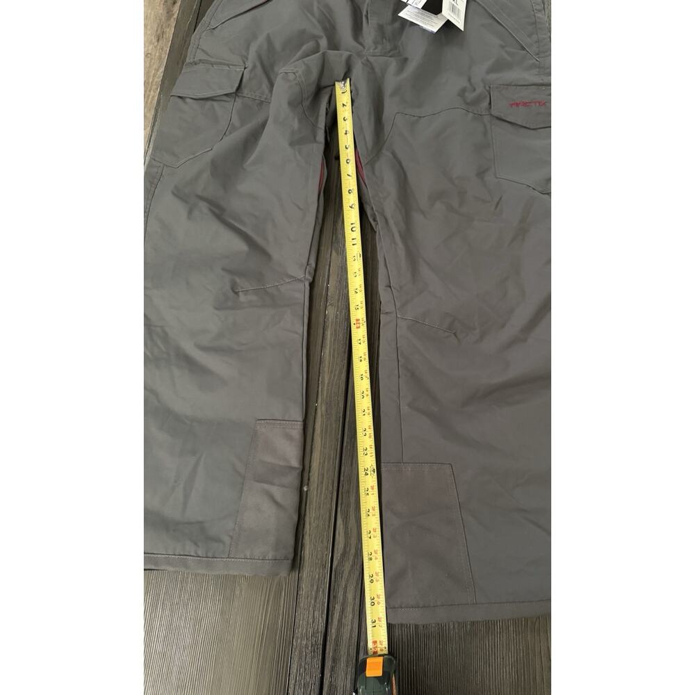 Arctix Mens Insulated Mesh Lined Water Resistant Snow Utility Pants Gray Size XL - Picture 9 of 16